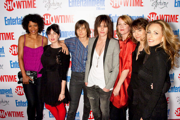 Rose Rollins, Mia Kirshner, Daniela Sea, Katherine Moennig, Laurel Holloman, Ilene Chaiken, Marlee Matlin<br>