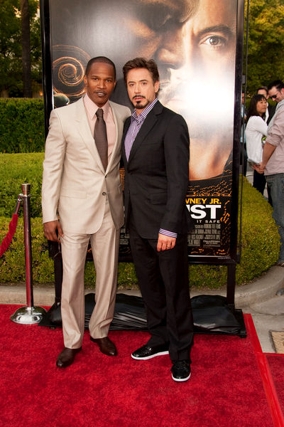 Jamie Foxx, Robert Downey Jr.<br>