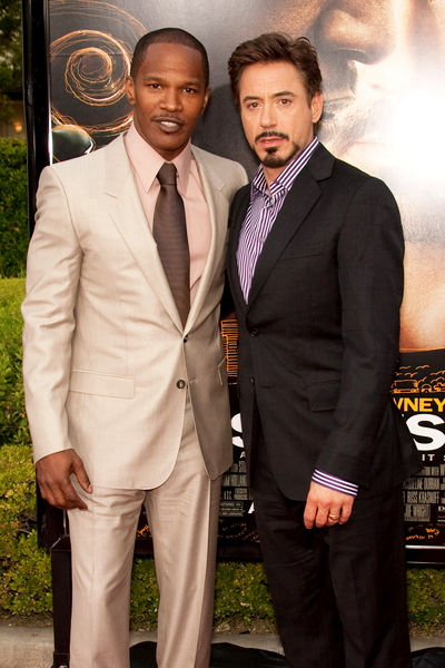 Jamie Foxx, Robert Downey Jr.<br>