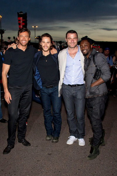 Hugh Jackman, Taylor Kitsch, Liev Schreiber, will.i.am<br>