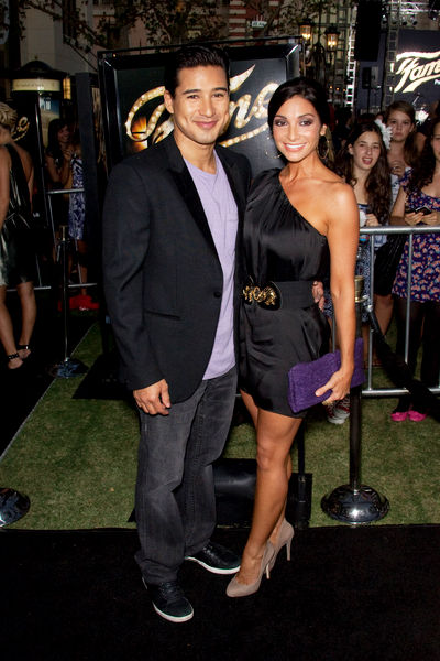 Mario Lopez, Courtney Mazza<br>