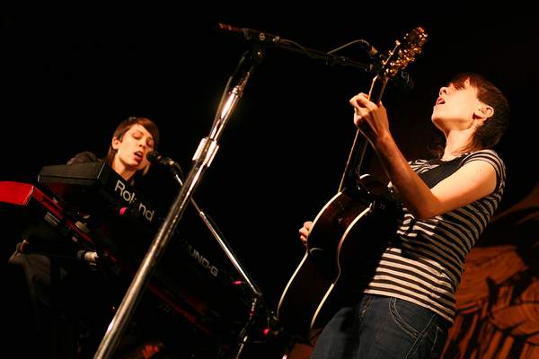 Tegan and Sara<br>Tegan and Sara Performing Live In Concert