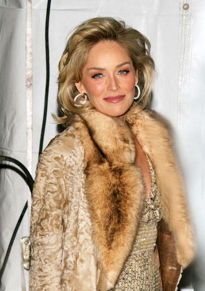 Sharon Stone Picture 1 - AmfAR New York City Gala Honoring John Demsey ...