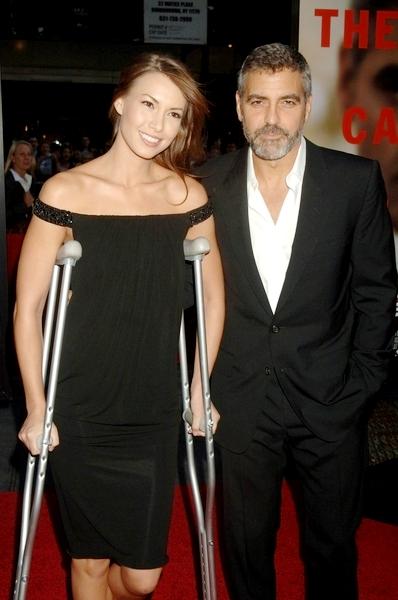 George Clooney, Sarah Larson<br>'Michael Clayton' New York City Premiere