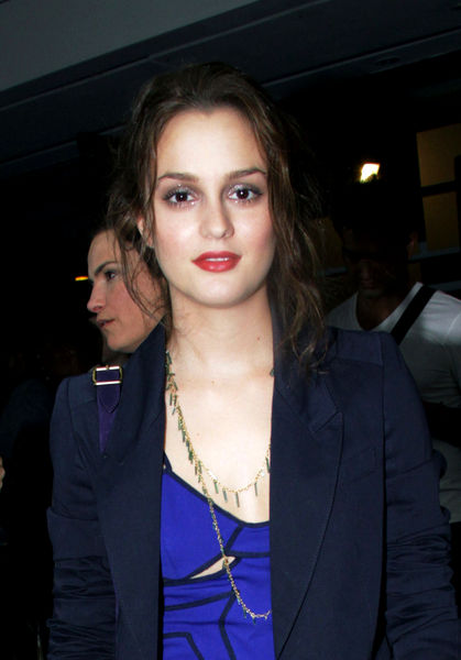 Leighton Meester<br>Mercedes-Benz Fashion Week Spring/Summer 2010 - Proenza Schouler - Front Row and Runway