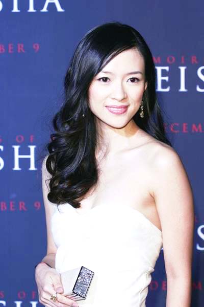 Zhang Ziyi<br>Premiere of Memoirs of a Geisha