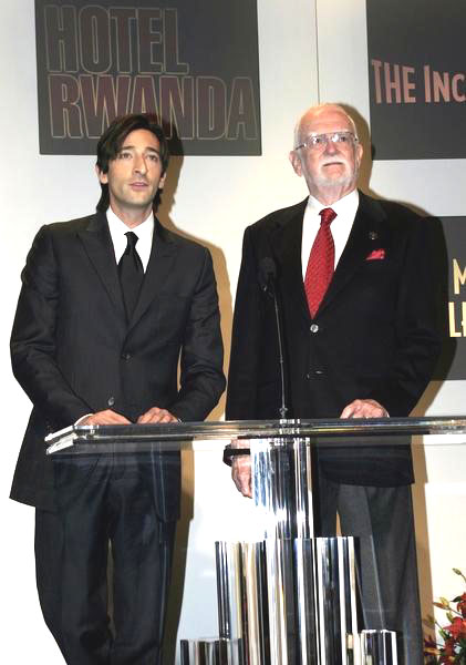 Adrien Brody, Frank Pierson<br>77th Annual Acedemy Awards Nominations Announcements