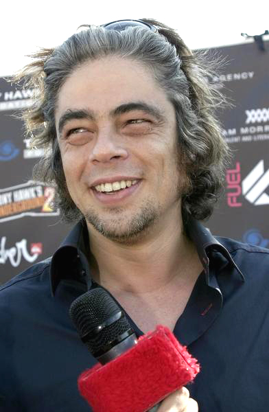 Benicio Del Toro<br>Tony Hawk's 1st Stand Up For Skateparks Benefit