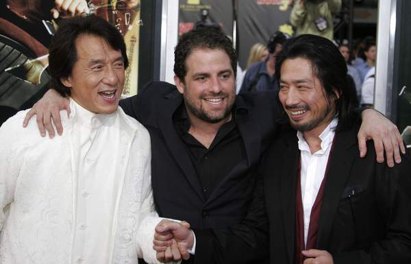 Jackie Chan, Brett Ratner, Hiroyuki Sanada<br>Rush Hour 3 Los Angeles Premiere