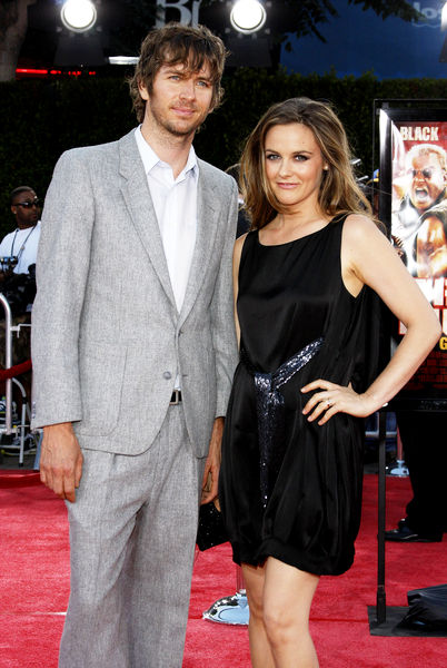 Christopher Jarecki, Alicia Silverstone<br>Tropic Thunder Los Angeles Premiere - Arrivals