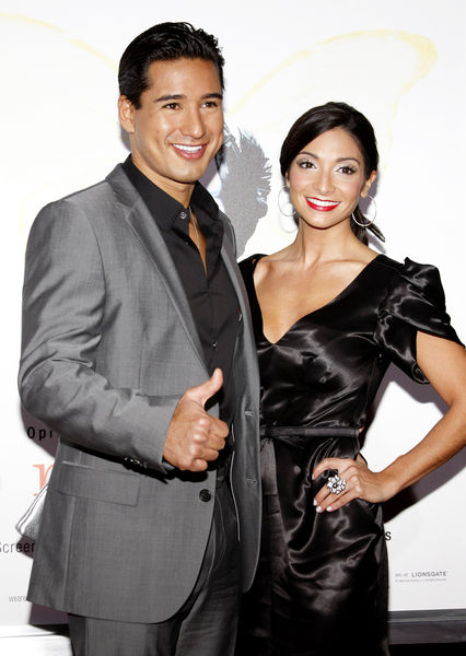 Mario Lopez, Courtney Mazza<br>