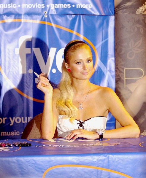 Paris Hilton;<br>CD Signing