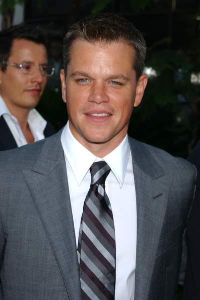 Matt Damon<br>The Bourne Ultimatum Los Angeles Premiere