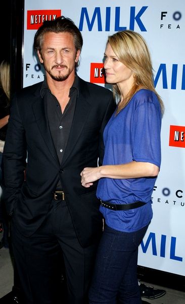 Sean Penn, Robin Wright Penn<br>