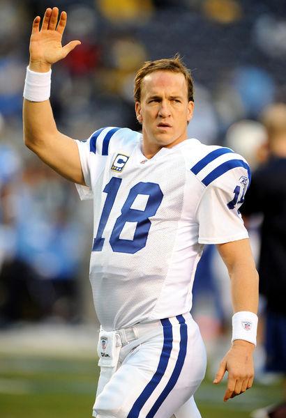 Peyton Manning<br>2008 NFL - AFC Wild Card - Indianapolis Colts at San Diego Chargers (17-23 OT) - January 3, 2009