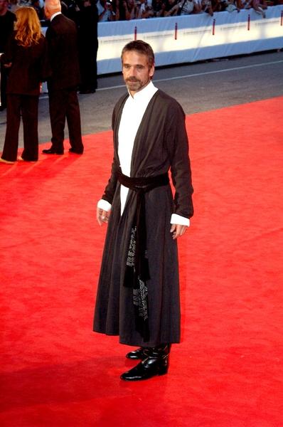 Jeremy Irons<br>2005 Venice Film Festival - Casanova Premiere - Red Carpet