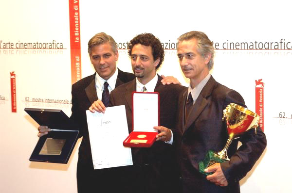 George Clooney, David Strathairn, Grant Heslov<br>2005 Venice Film Festival - Golden Lion Award