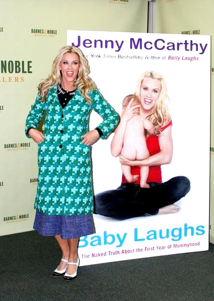 Jenny McCarthy<br>Jenny McCarthy Signs Her New Book Belly Laughs-The Naked Truth About The First Year of Mommyhood