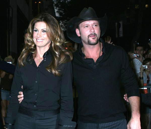 Faith Hill, Tim McGraw<br>NBC Benefit Special to Aid Victims of Hurricane Katrina - Arrivals