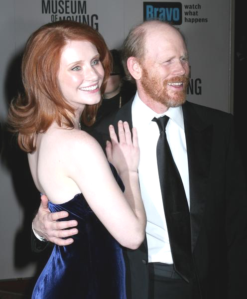 Bryce Dallas Howard, Ron Howard<br>Museum of the Moving Image Salute to Ron Howard