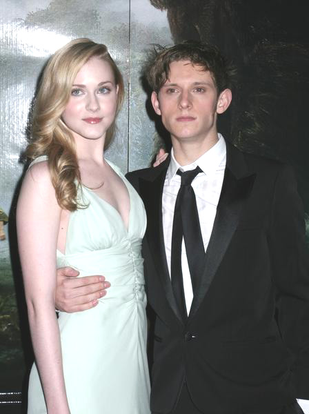 Jamie Bell, Evan Rachel Wood<br>King Kong New York World Premiere - Inside Arrivals