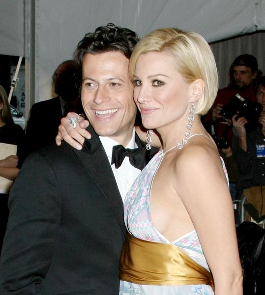 Ioan Gruffudd, Alice Evans<br>AngloMania Costume Institute Gala at The Metropolitan Museum of Art - Arrivals