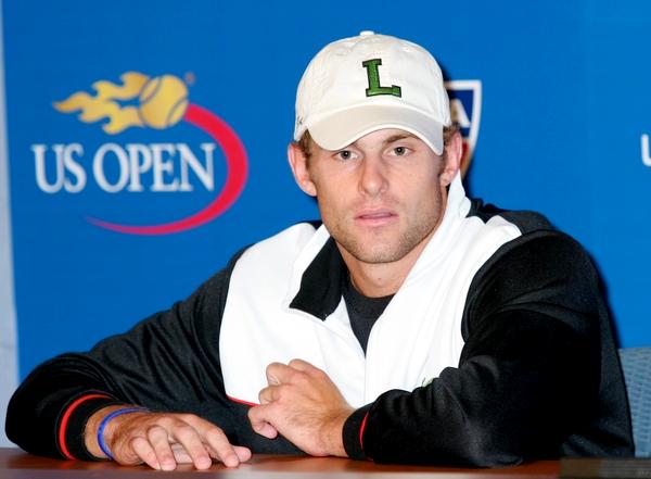Andy Roddick<br>2006 Arthur Ashe Kids Day for the US Open