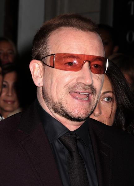 Bono<br>Conde Nast Media Group's 4th Annual Black Ball Concert for 'Keep A Child Alive' - Arrivals
