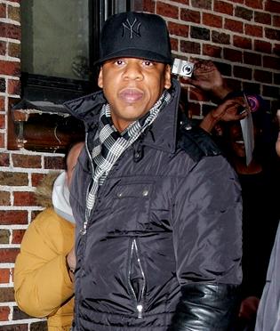 Jay-Z<br>The Late Show with David Letterman - March 31, 2008 - Arrivals