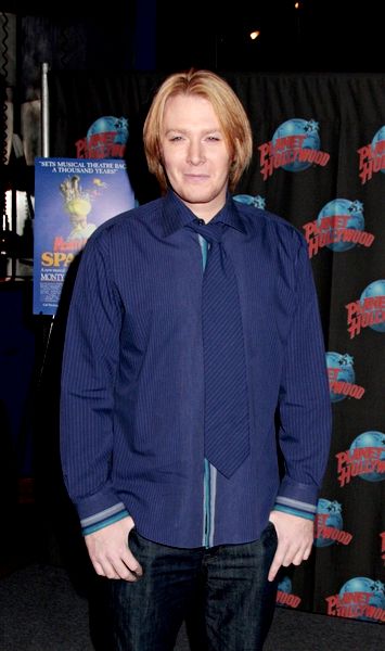 Clay Aiken<br>Clay Aiken Handprint Ceremony at Planet Hollywood in New York City