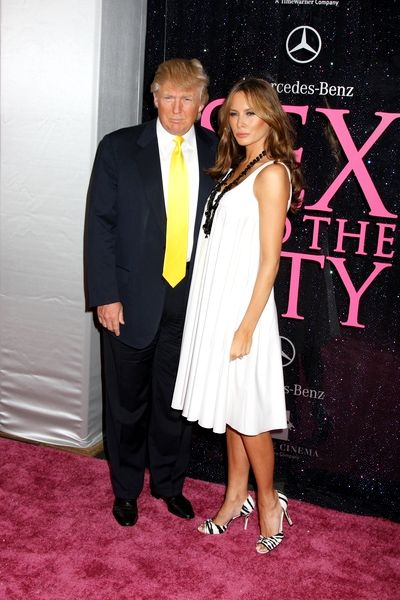 Donald Trump, Melania Trump<br>