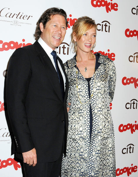 Arpad Busson, Uma Thurman<br>Cookie Magazine Smart Cookie Awards 2009 - Arrivals