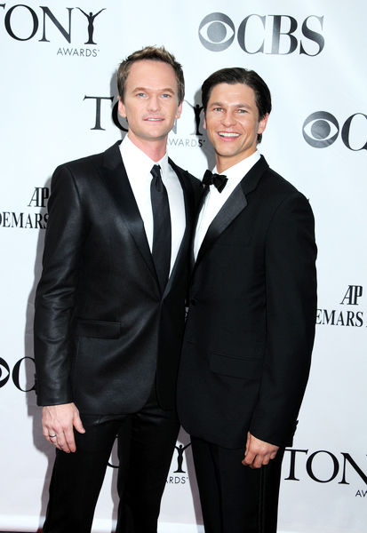 Neil Patrick Harris, David Burtka<br>63rd Annual Tony Awards - Arrivals