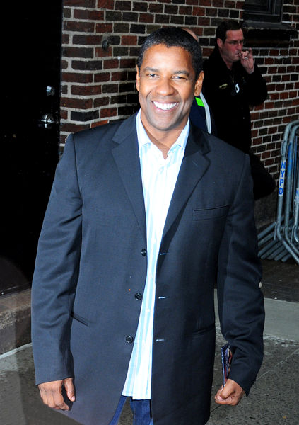 Denzel Washington<br>The Late Show with David Letterman - June 11, 2009 - Arrivals