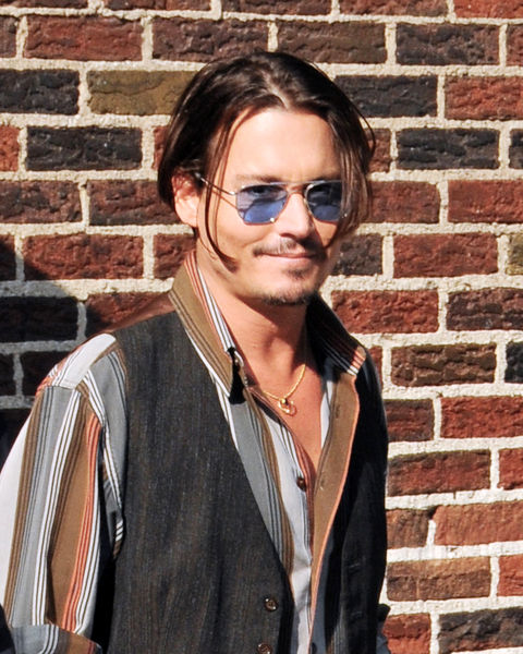Johnny Depp<br>The Late Show with David Letterman - June 25, 2009 - Arrivals