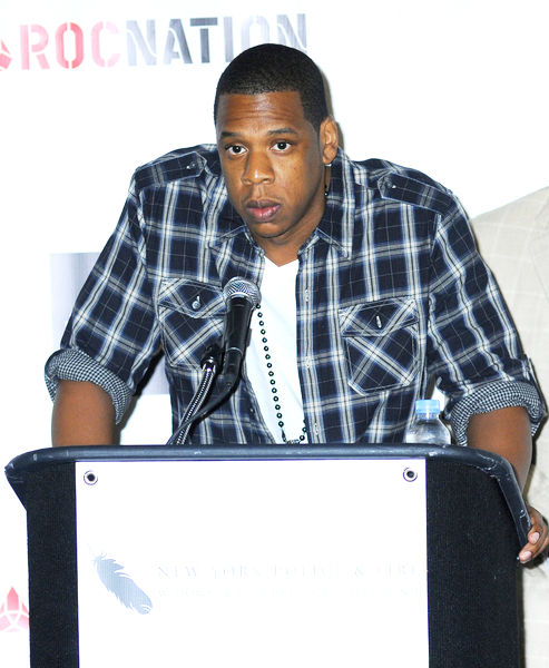 Jay-Z<br>Jay-Z Press Conference to Announce 