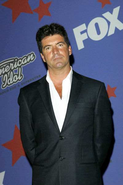 Simon Cowell<br>American Idol Finale - Press Room