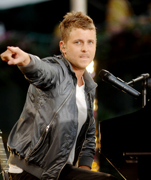 Ryan Tedder, OneRepublic<br>OneRepublic Performs on ABC's Good Morning America Summer Concert Series - July 11, 2008