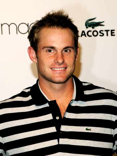 Andy Roddick<br>Tennis Superstar Andy Roddick at Macy's for Lacoste's 75th Anniversary - August 21, 2008