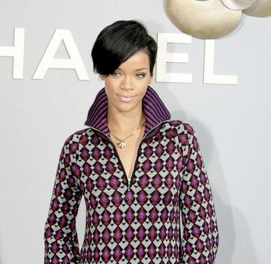 Rihanna;<br>Paris Fashion Week Fall-Winter 2008-2009 - Chanel - Arrivals