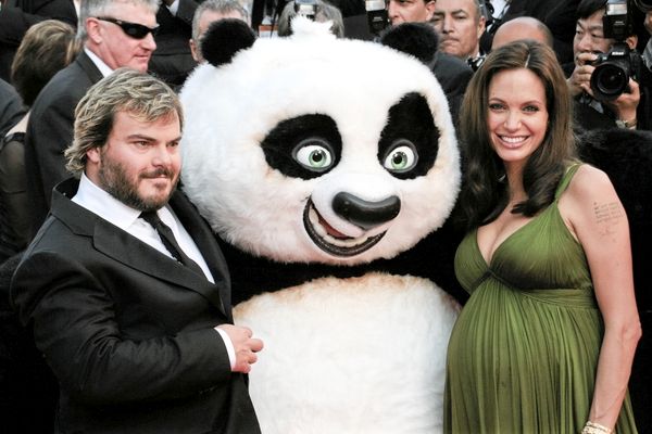 Angelina Jolie, Jack Black<br>2008 Cannes Film Festival - 