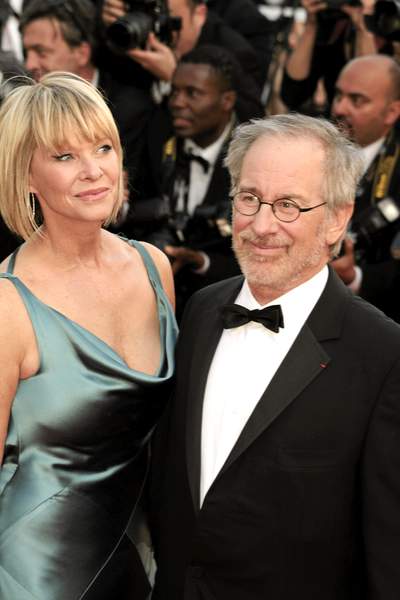 Steven Spielberg, Kate Capshaw<br>2008 Cannes Film Festival - 