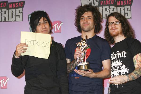 Fall Out Boy<br>2007 MTV Video Music Awards - Press Room