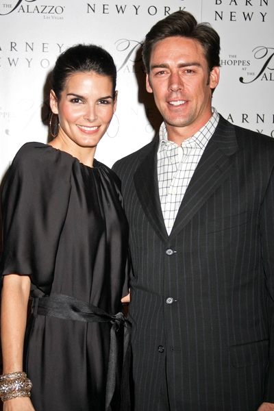 Angie Harmon, Jason Sehorn<br>The Palazzo Las Vegas Grand Opening - Arrivals