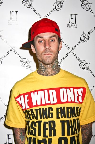 Travis Barker<br>Famous Stars and Straps Magic Party with Special Appearance by Three 6 Mafia at Jet Nightclub