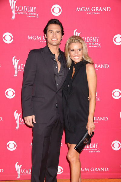 Joe Nichols, Heather Nichols<br>44th Annual Academy Of Country Music Awards - Arrivals