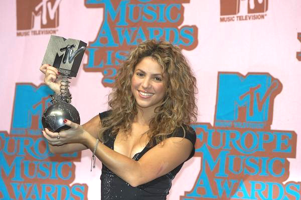 Shakira<br>2005 MTV European Music Awards Lisbon - Press Room