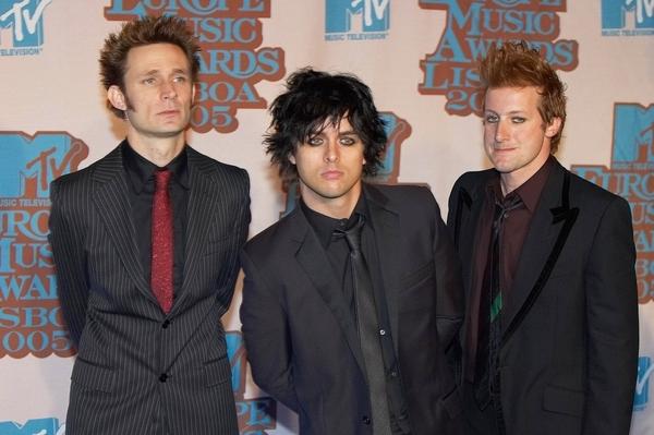 Green Day<br>2005 MTV European Music Awards Lisbon - Arrivals