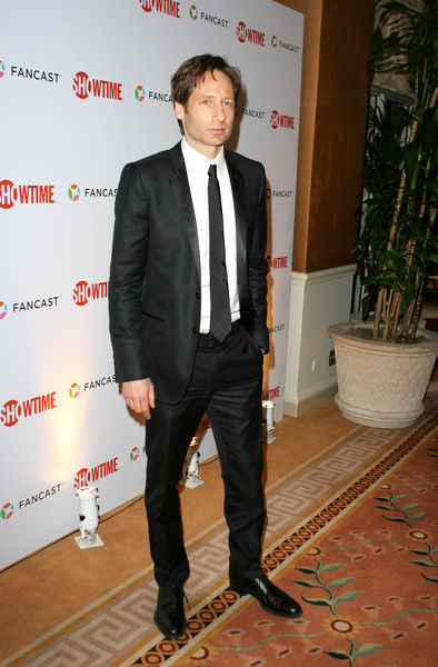 David Duchovny<br>66th Annual Golden Globes - Showtime After Party - Arrivals
