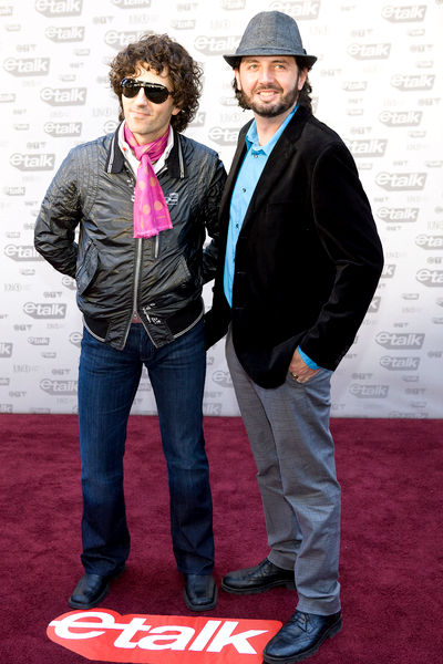 Stuart Brawley, Stephan Moccio<br>The 2009 Juno Awards Red Carpet Arrivals